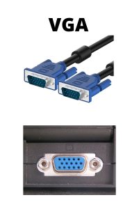 Kabel dan Port VGA